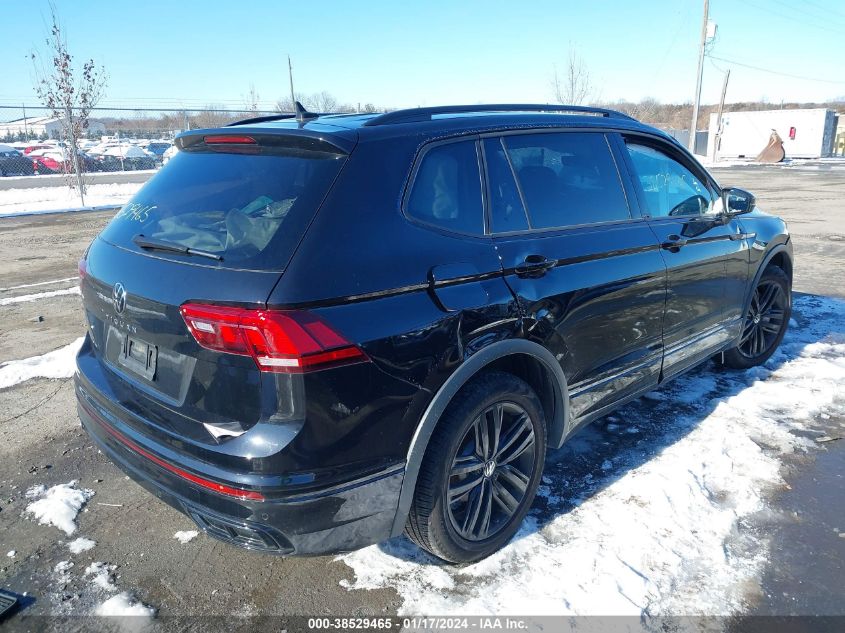 2022 VOLKSWAGEN TIGUAN SE R-LINE BLACK - 3VVCB7AX5NM085029