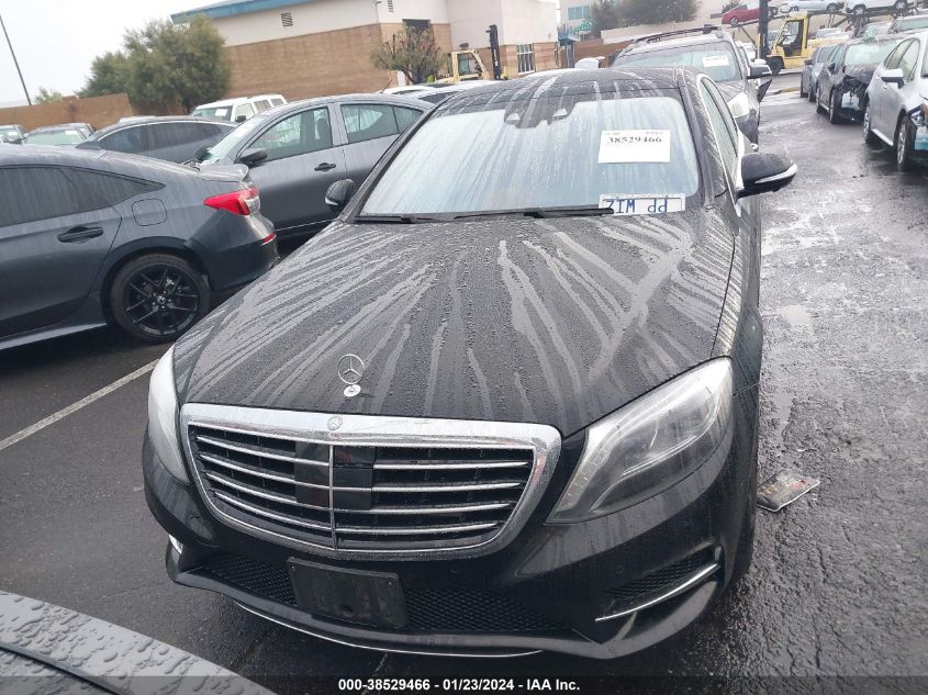 2016 MERCEDES-BENZ S 550 - WDDUG8CBXGA223827