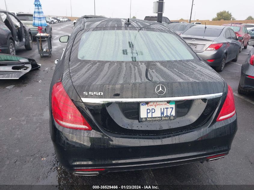 2016 MERCEDES-BENZ S 550 - WDDUG8CBXGA223827