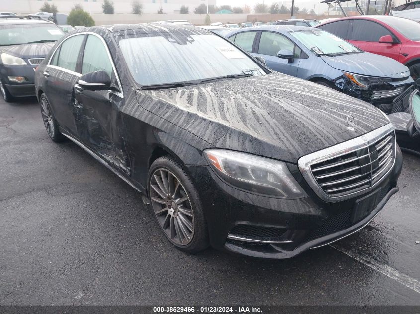 2016 MERCEDES-BENZ S 550 - WDDUG8CBXGA223827