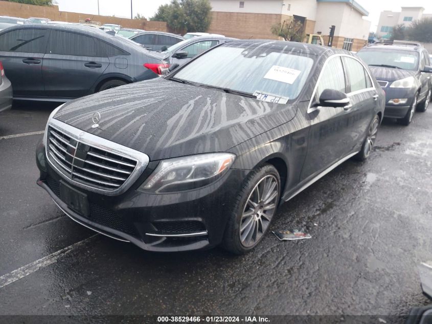 2016 MERCEDES-BENZ S 550 - WDDUG8CBXGA223827