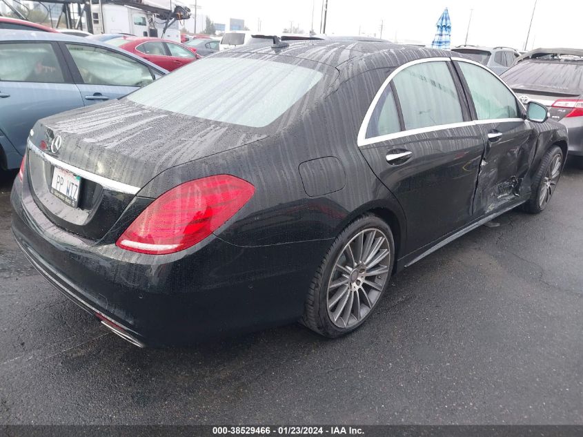2016 MERCEDES-BENZ S 550 - WDDUG8CBXGA223827