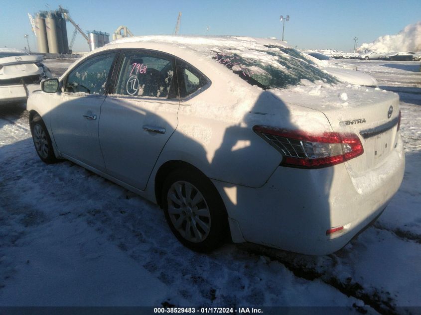 2013 NISSAN SENTRA S/SV/SR/SL - 3N1AB7AP4DL769969