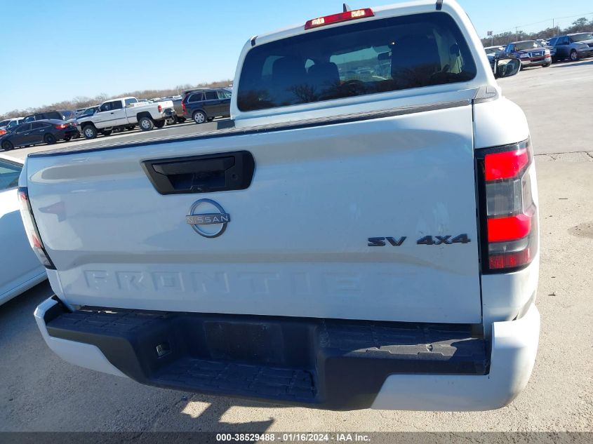 2022 NISSAN FRONTIER SV 4X4 - 1N6ED1EK3NN689257