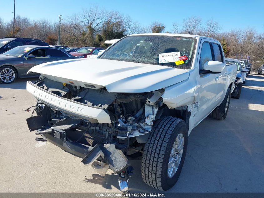 2022 NISSAN FRONTIER SV 4X4 - 1N6ED1EK3NN689257