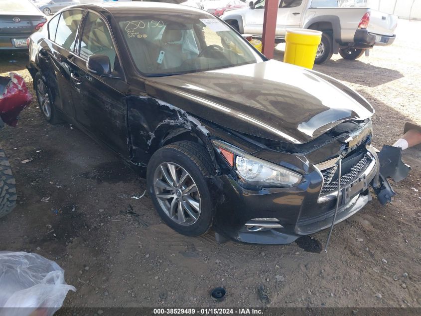 2014 INFINITI Q50 PREMIUM/SPORT - JN1BV7AR9EM703048