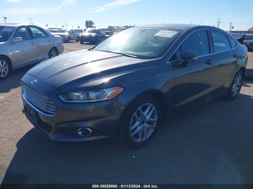 2016 FORD FUSION SE - 3FA6P0HD7GR134534