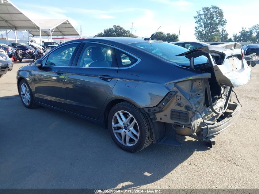 2016 FORD FUSION SE - 3FA6P0HD7GR134534