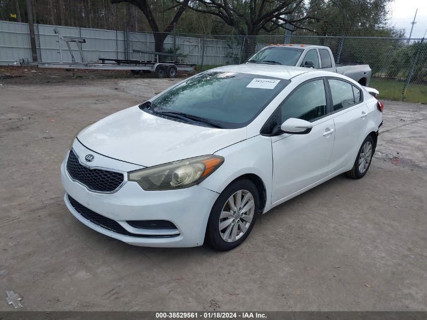 2014 KIA FORTE LX - KNAFX4A65E5168837