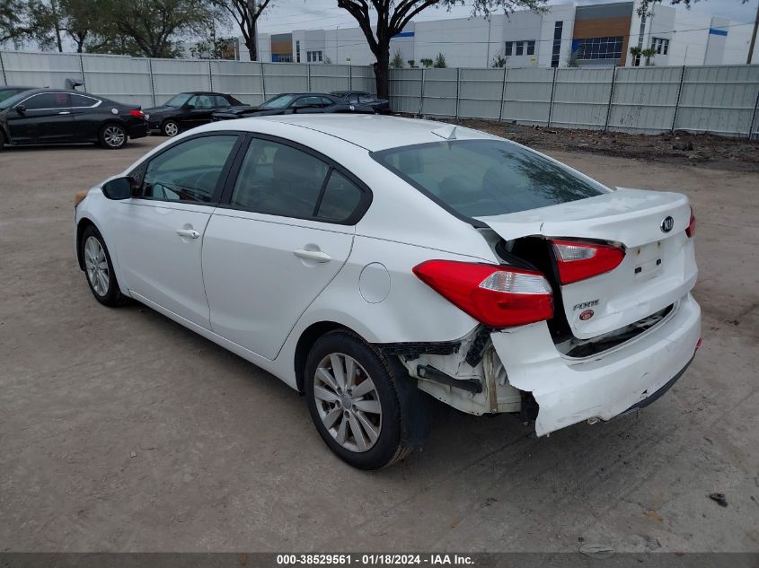 2014 KIA FORTE LX - KNAFX4A65E5168837