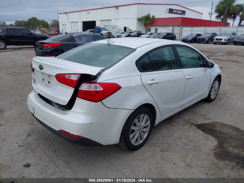 2014 KIA FORTE LX - KNAFX4A65E5168837