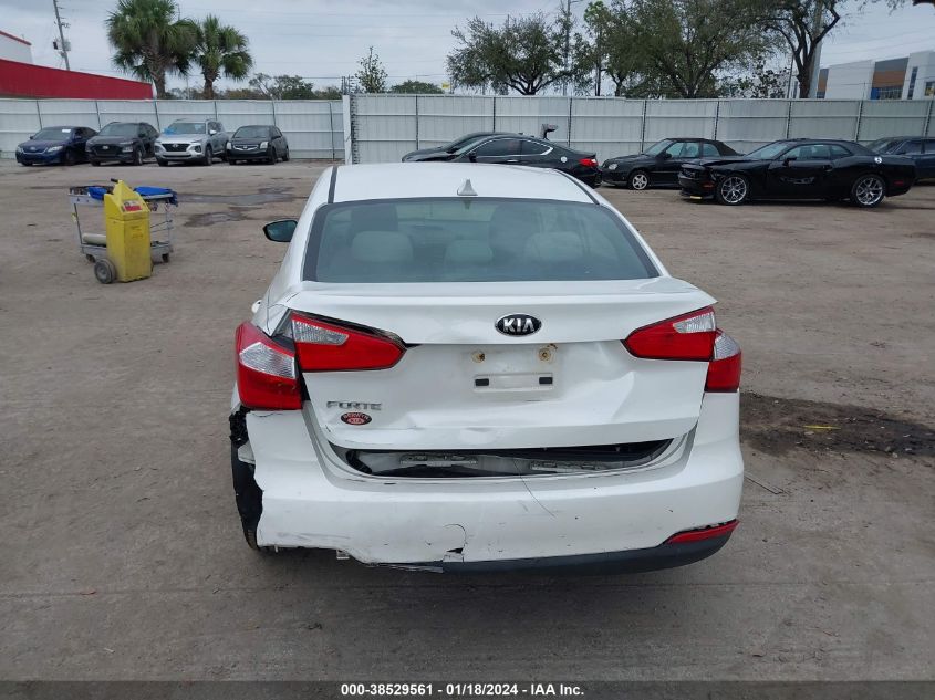 2014 KIA FORTE LX - KNAFX4A65E5168837