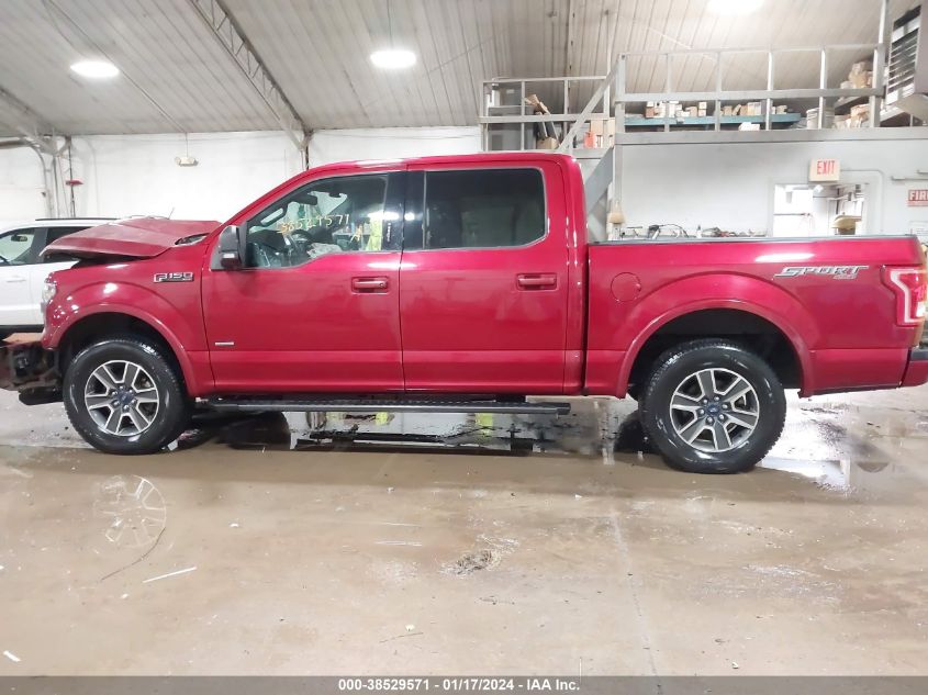 2016 FORD F-150 XLT - 1FTEW1EP5GFC81865