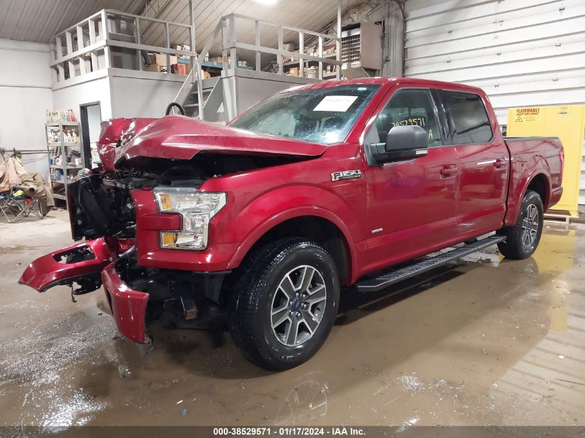 2016 FORD F-150 XLT - 1FTEW1EP5GFC81865