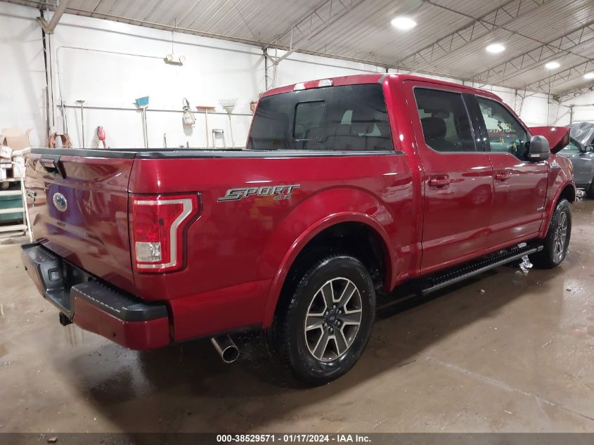 2016 FORD F-150 XLT - 1FTEW1EP5GFC81865