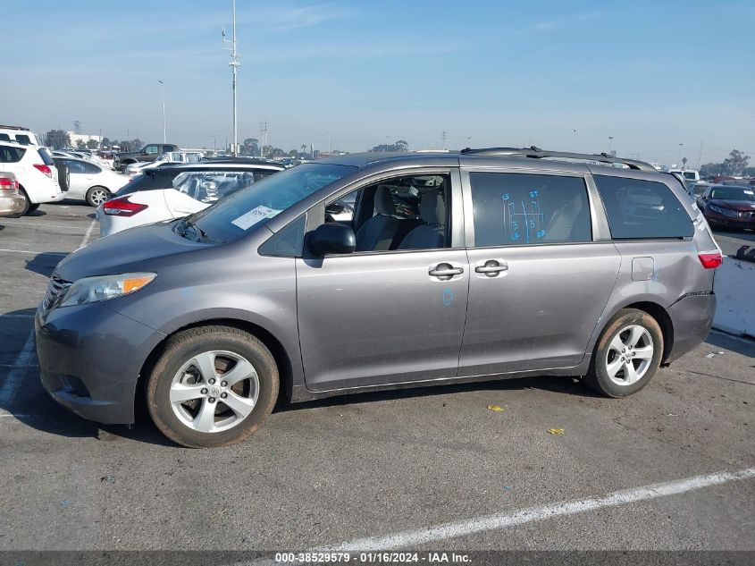 2015 TOYOTA SIENNA LE - 5TDKK3DC9FS626984