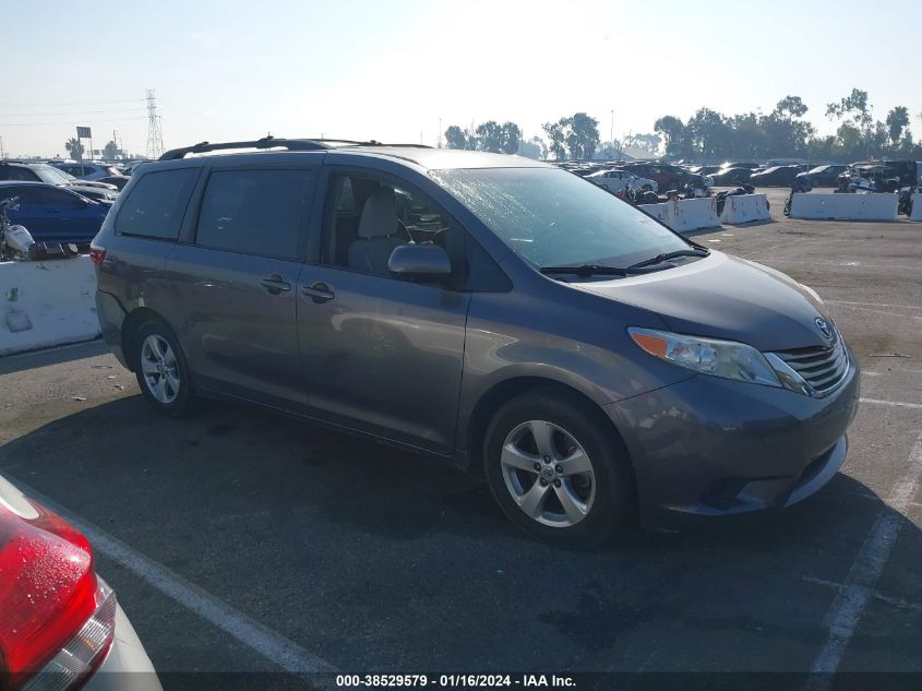 2015 TOYOTA SIENNA LE - 5TDKK3DC9FS626984