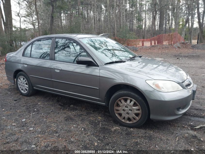 2HGES16625H521226 | 2005 HONDA CIVIC