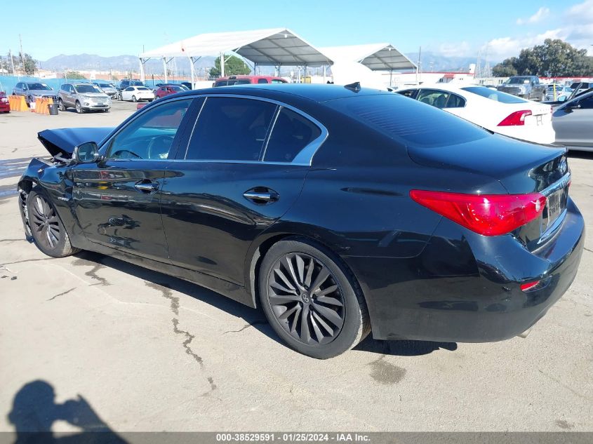 2014 INFINITI Q50 HYBRID PREMIUM - JN1AV7APXEM691776
