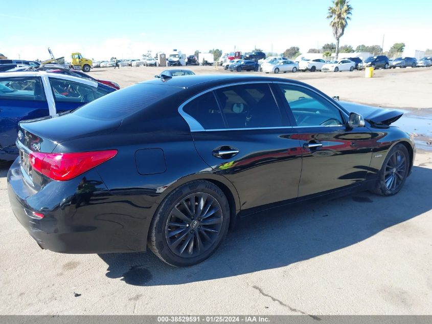 2014 INFINITI Q50 HYBRID PREMIUM - JN1AV7APXEM691776