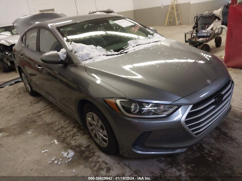 2017 HYUNDAI ELANTRA SE - KMHD74LF6HU082059