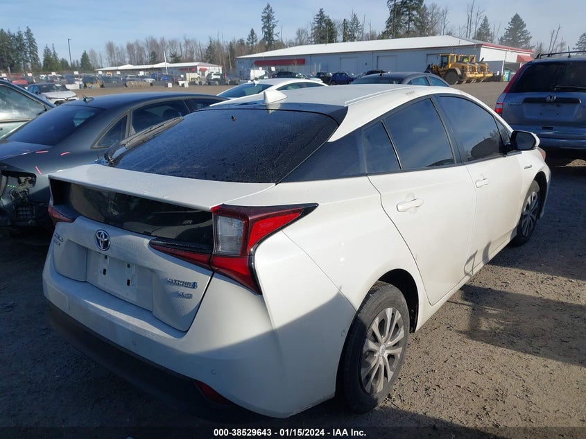 VIN JTDL9RFUXL3021491 2020 TOYOTA PRIUS XLE AWD-E
