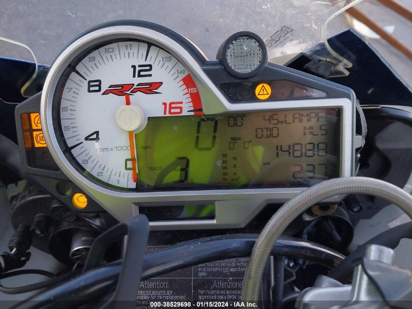 2018 BMW S 1000 RR - WB10D6008JZ710863