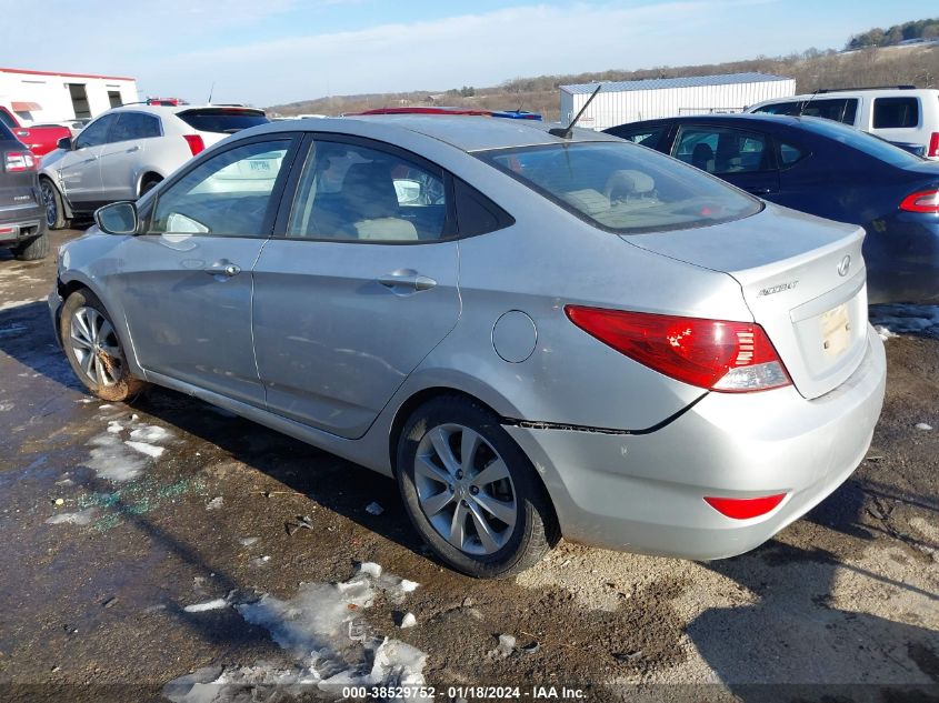 2013 HYUNDAI ACCENT GLS - KMHCU4AE2DU446941