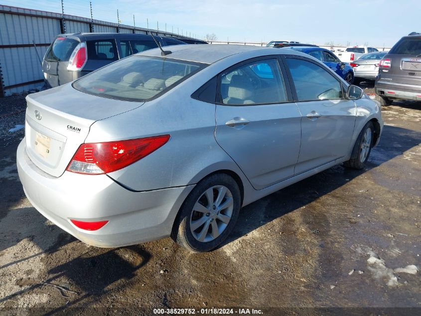 2013 HYUNDAI ACCENT GLS - KMHCU4AE2DU446941
