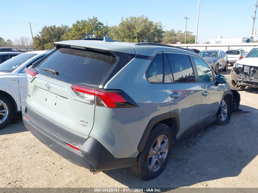 VIN 2T3P1RFVXNW298644 2022 TOYOTA RAV4 XLE