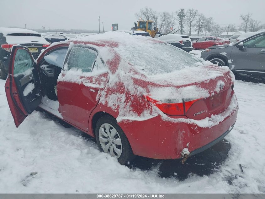 2015 TOYOTA COROLLA L/LE/LE PLS/PRM/S/S PLS - 2T1BURHE9FC280212