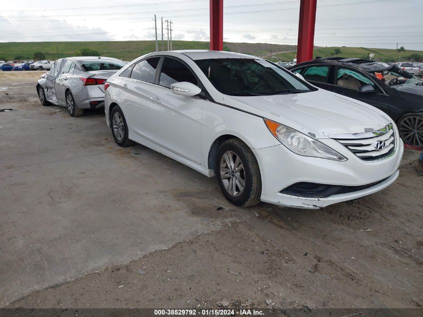 2014 HYUNDAI SONATA GLS - 5NPEB4AC7EH835328