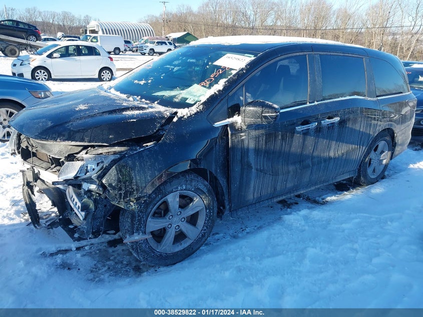 VIN 5FNRL6H71KB080528 2019 HONDA ODYSSEY EX-L