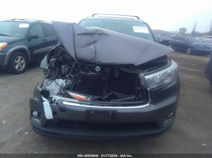 2015 TOYOTA HIGHLANDER LIMITED/LTD PLATINUM - 5TDYKRFH3FS047320