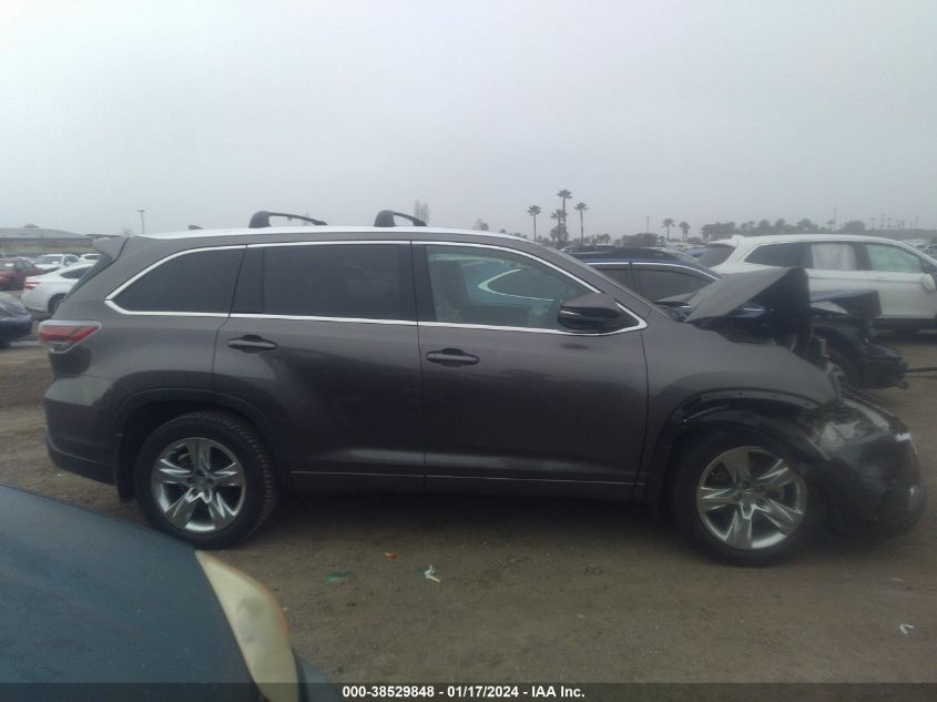 2015 TOYOTA HIGHLANDER LIMITED/LTD PLATINUM - 5TDYKRFH3FS047320