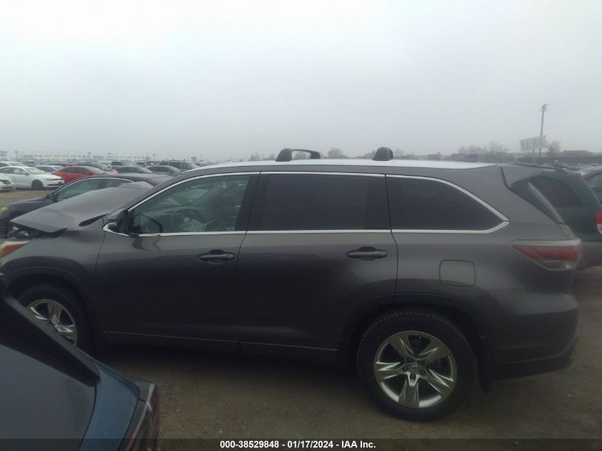 2015 TOYOTA HIGHLANDER LIMITED/LTD PLATINUM - 5TDYKRFH3FS047320