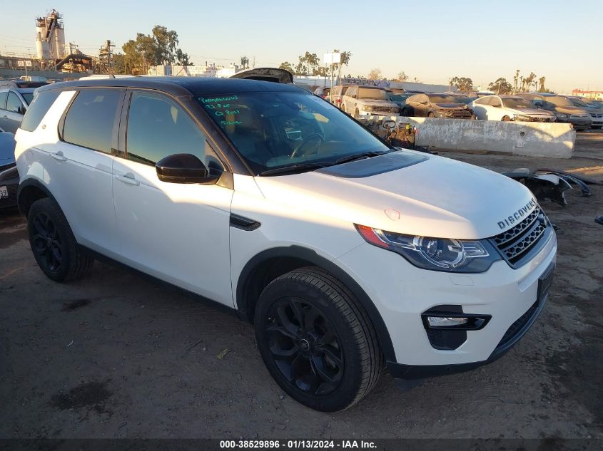 2016 LAND ROVER DISCOVERY SPORT HSE - SALCR2BGXGH552697