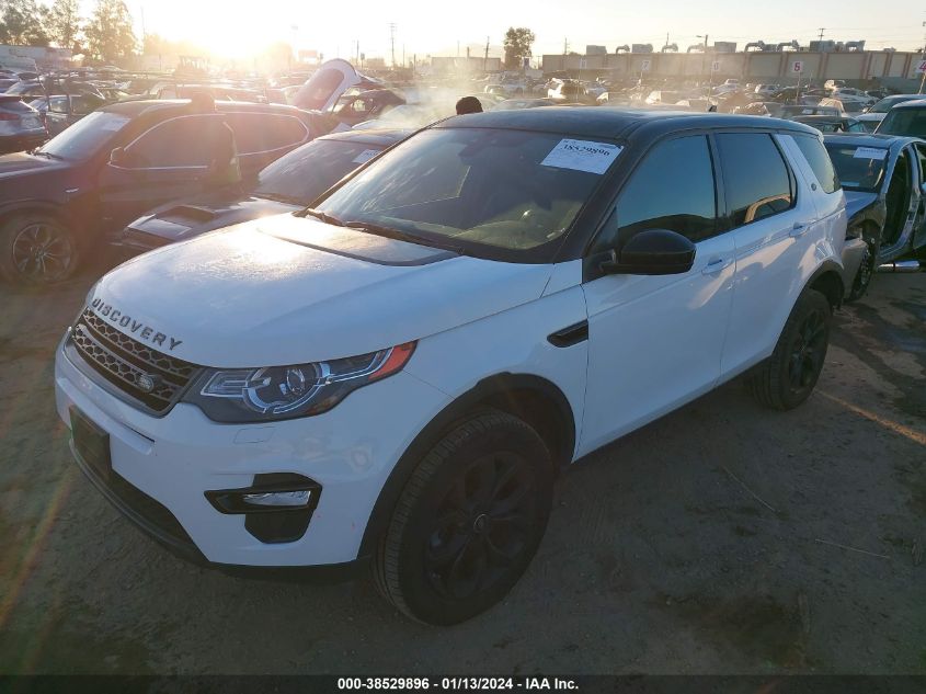 2016 LAND ROVER DISCOVERY SPORT HSE - SALCR2BGXGH552697