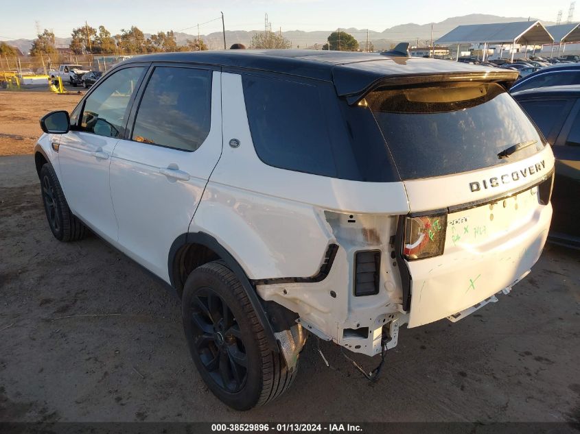 2016 LAND ROVER DISCOVERY SPORT HSE - SALCR2BGXGH552697