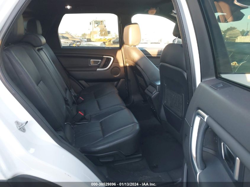 2016 LAND ROVER DISCOVERY SPORT HSE - SALCR2BGXGH552697