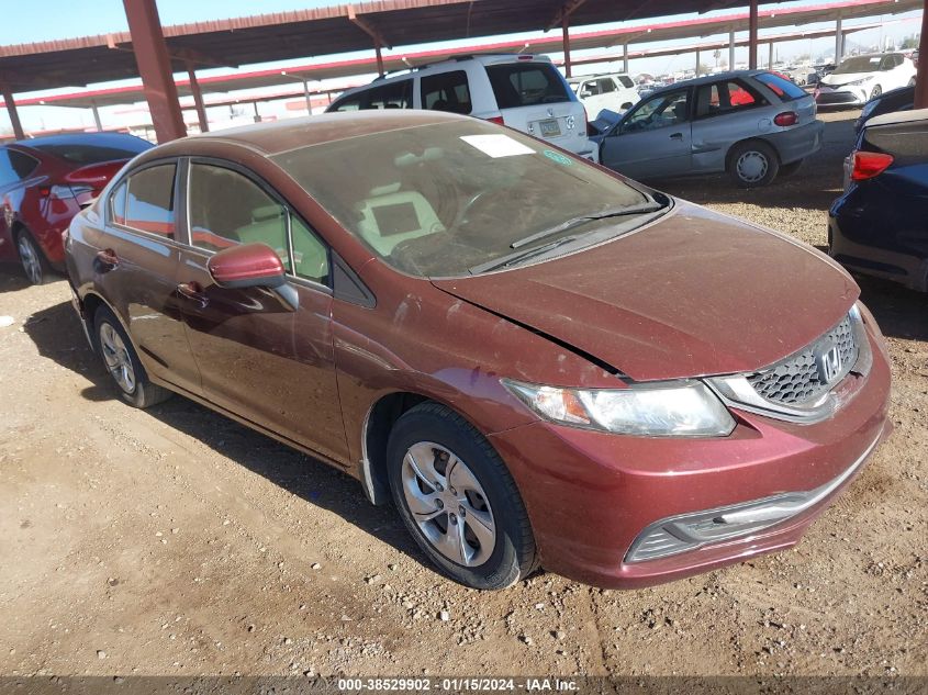 2015 HONDA CIVIC LX - 19XFB2F59FE272002