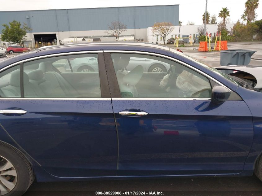 2013 HONDA ACCORD LX - 1HGCR2F35DA111645