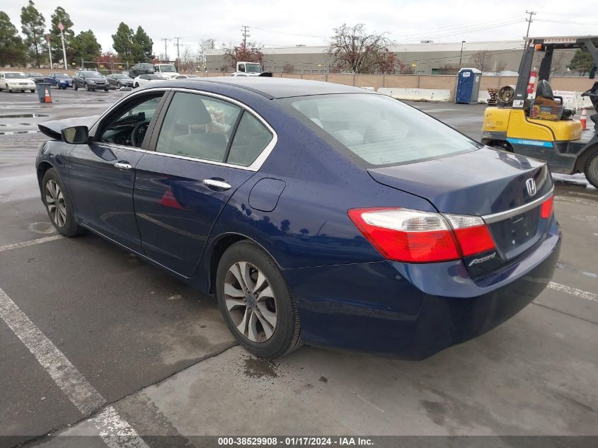 2013 HONDA ACCORD LX - 1HGCR2F35DA111645