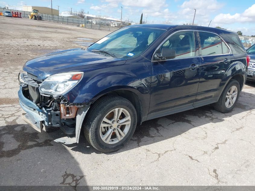 2017 CHEVROLET EQUINOX LS - 2GNALBEK2H1535050