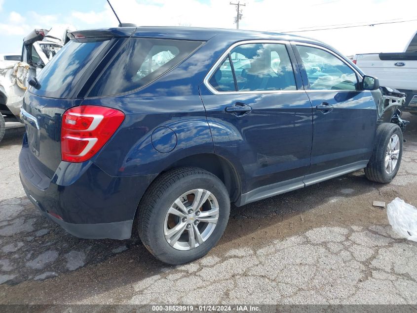 2017 CHEVROLET EQUINOX LS - 2GNALBEK2H1535050