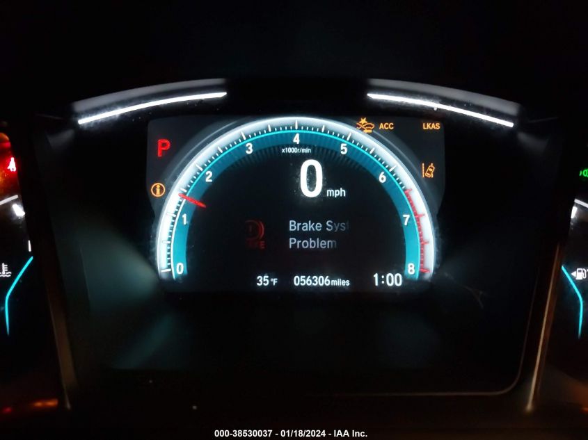 2021 HONDA CIVIC EX - SHHFK7H62MU202124