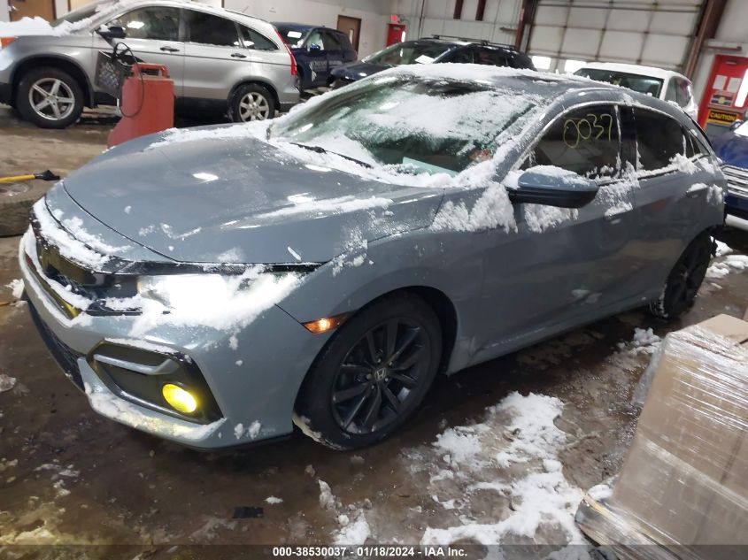 2021 HONDA CIVIC EX - SHHFK7H62MU202124