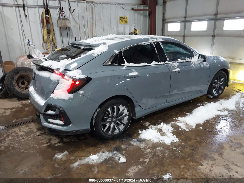 2021 HONDA CIVIC EX - SHHFK7H62MU202124