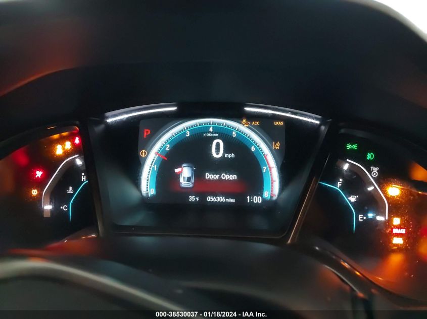 2021 HONDA CIVIC EX - SHHFK7H62MU202124