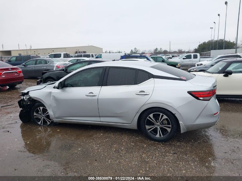 2022 NISSAN SENTRA SV XTRONIC CVT - 3N1AB8CV4NY239670